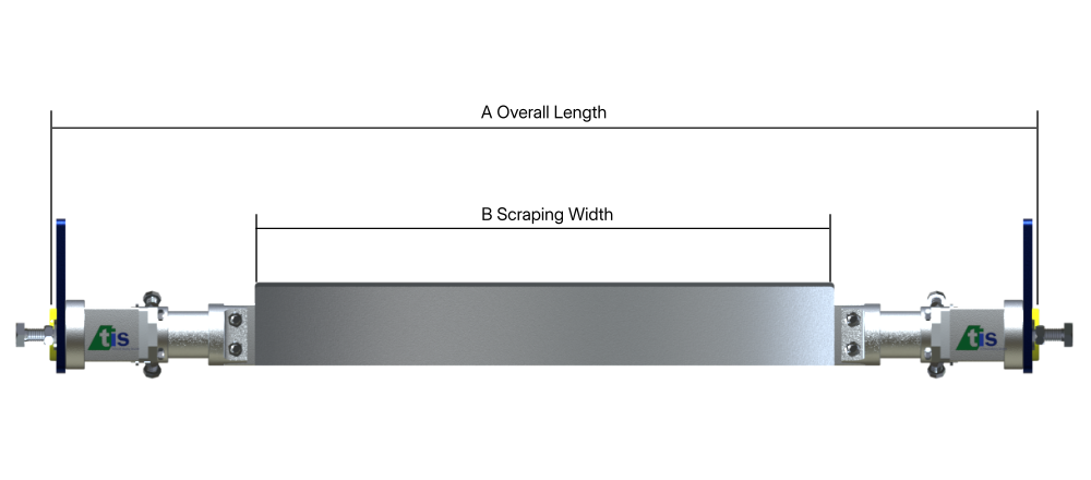 Adroit Parabolic Scraper Front View