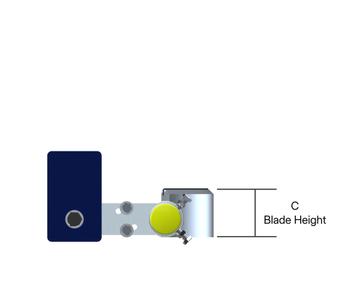 Adroit Parabolic Scraper Side View